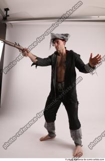  JACK PIRATE STANDING POSE WITH GUN #2